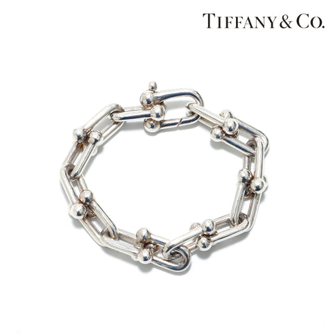 Tiffany TIFFANY&Co. SV925 Hardware Link Bracelet Small Chain Simple Classic Bracelet Silver WS3171