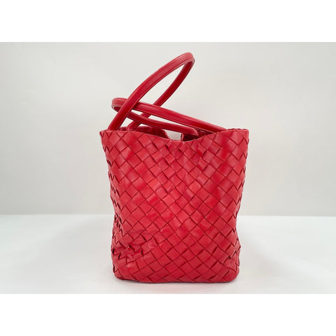 BOTTEGAVENETA leather Handbag Red WS31720
