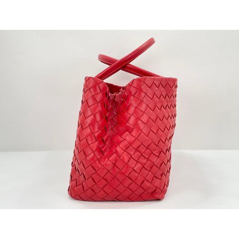 BOTTEGAVENETA leather Handbag Red WS31720