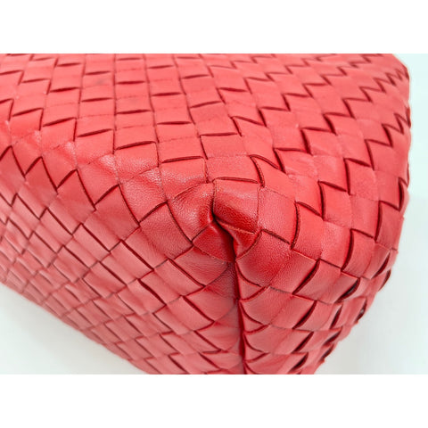 BOTTEGAVENETA leather Handbag Red WS31720
