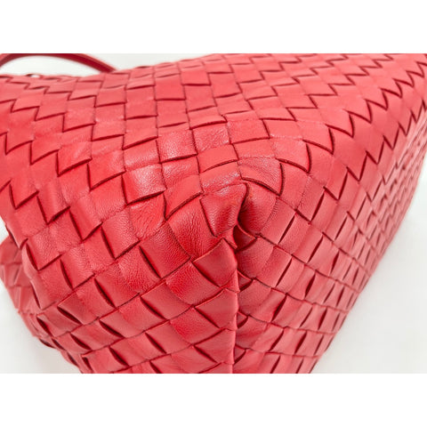 BOTTEGAVENETA leather Handbag Red WS31720