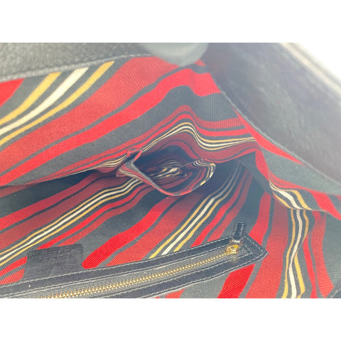 GUCCI Interlocking G Shoulder Bag black WS31724