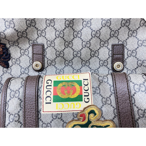 GUCCI courier software Backpack  Daypack beige WS31725