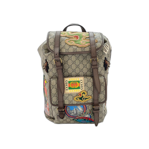 GUCCI courier software Backpack  Daypack beige WS31725