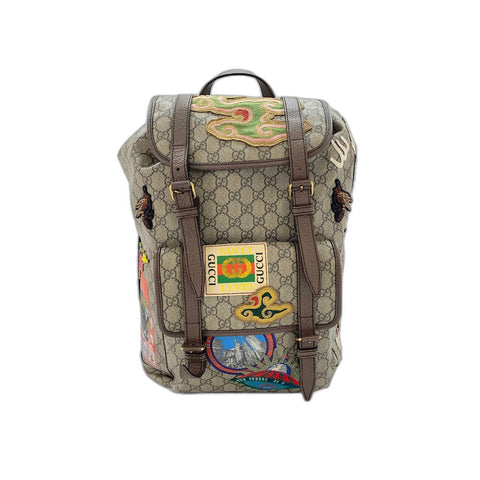 GUCCI courier software Backpack  Daypack beige WS31725