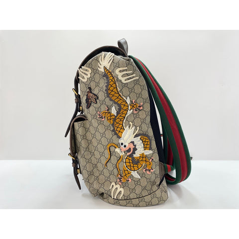 GUCCI courier software Backpack  Daypack beige WS31725