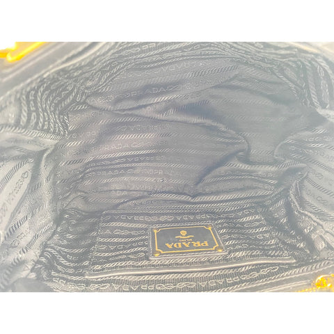 PRADA 2WAY Handbag black WS31726