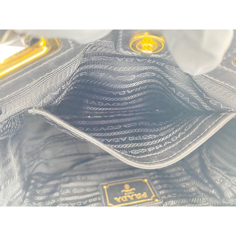 PRADA 2WAY Handbag black WS31726