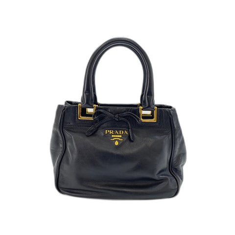 PRADA 2WAY Handbag black WS31726
