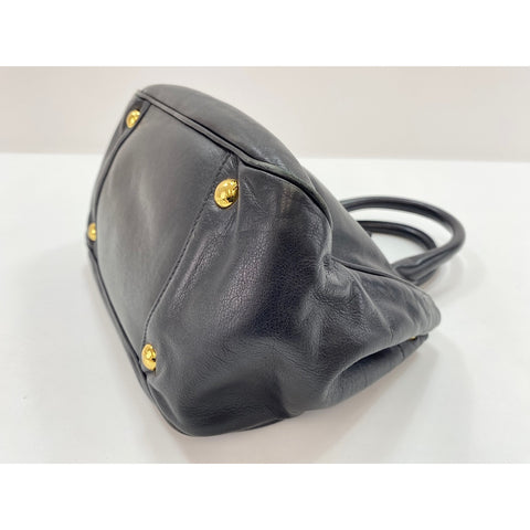 PRADA 2WAY Handbag black WS31726