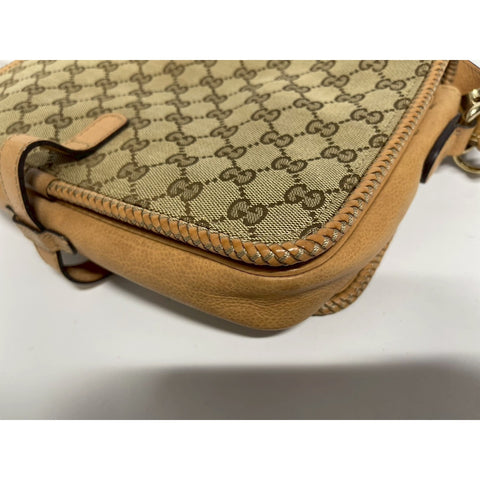 GUCCI Marrakech Shoulder Bag Brown WS31729