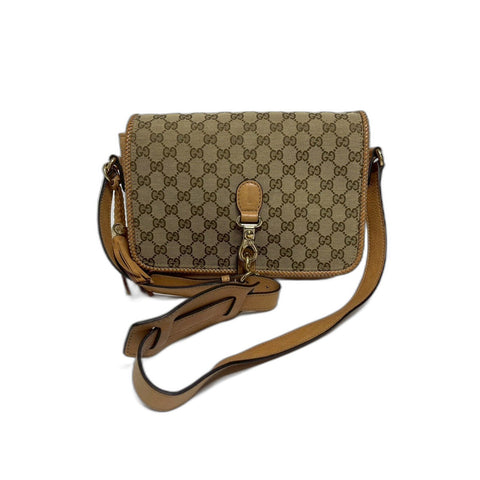 GUCCI Marrakech Shoulder Bag Brown WS31729