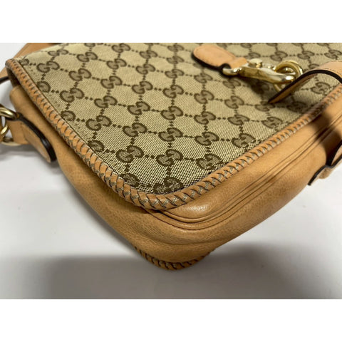 GUCCI Marrakech Shoulder Bag Brown WS31729