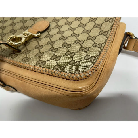 GUCCI Marrakech Shoulder Bag Brown WS31729