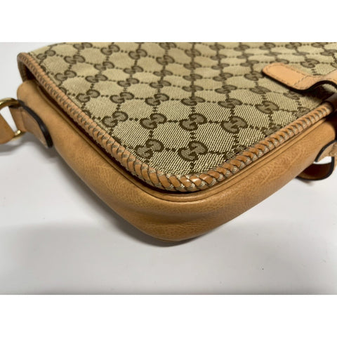 GUCCI Marrakech Shoulder Bag Brown WS31729