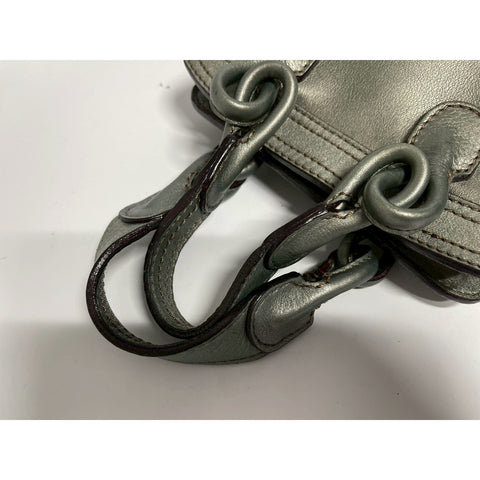 LOEWE Handbag leather green WS31731