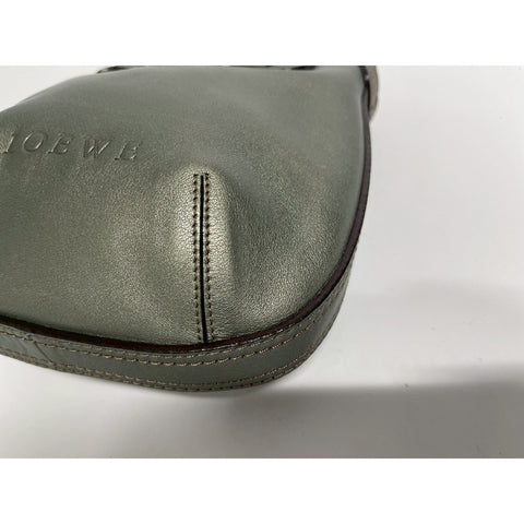 LOEWE Handbag leather green WS31731