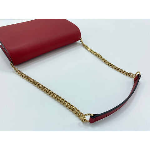 GUCCI Shoulder Bag Red WS31737