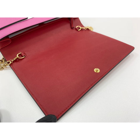 GUCCI Shoulder Bag Red WS31737