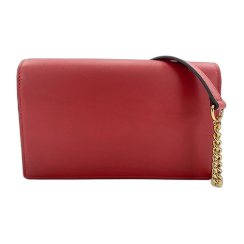 GUCCI Shoulder Bag Red WS31737
