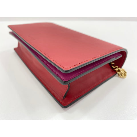 GUCCI Shoulder Bag Red WS31737