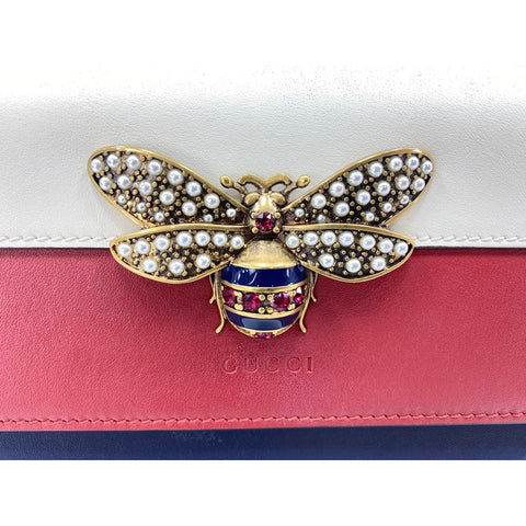 GUCCI Queen Margaret Shoulder Bag Red WS31738