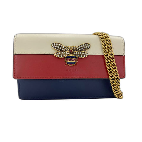 GUCCI Queen Margaret Shoulder Bag Red WS31738