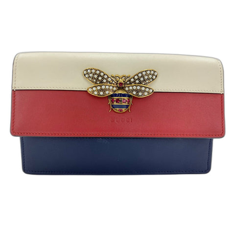 GUCCI Queen Margaret Shoulder Bag Red WS31738
