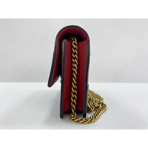 GUCCI Queen Margaret Shoulder Bag Red WS31738