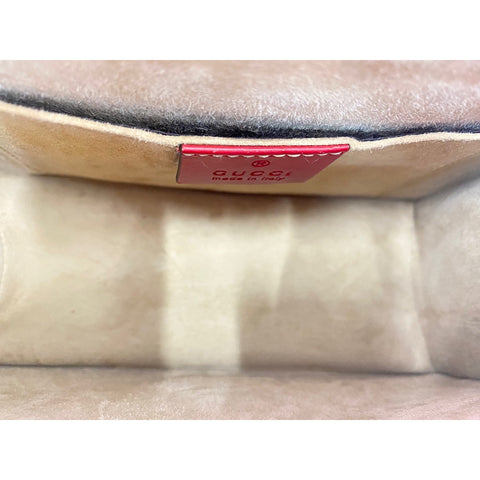 GUCCI 2WAY Sylvie Handbag Red WS31739