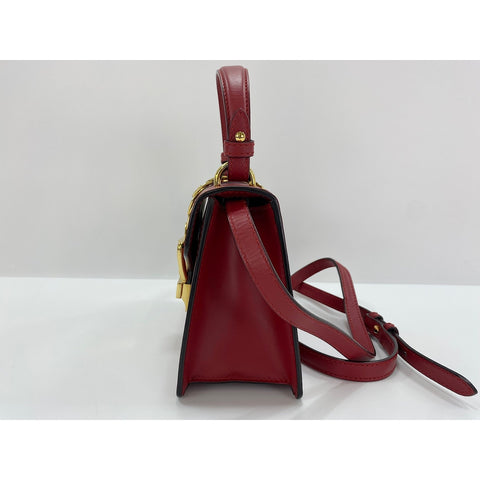 GUCCI 2WAY Sylvie Handbag Red WS31739