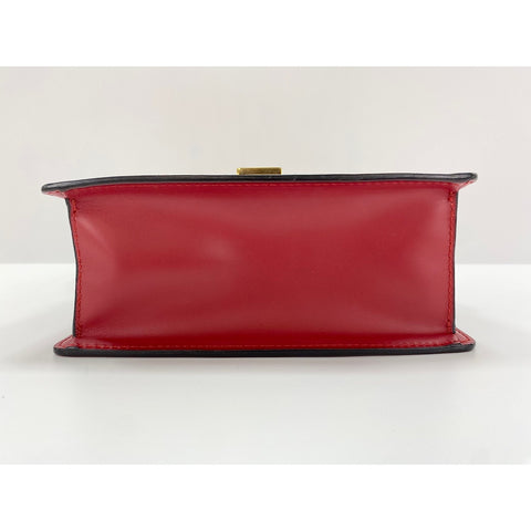 GUCCI 2WAY Sylvie Handbag Red WS31739