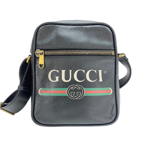 GUCCI Shoulder Bag black WS31740