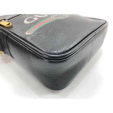 GUCCI Shoulder Bag black WS31740