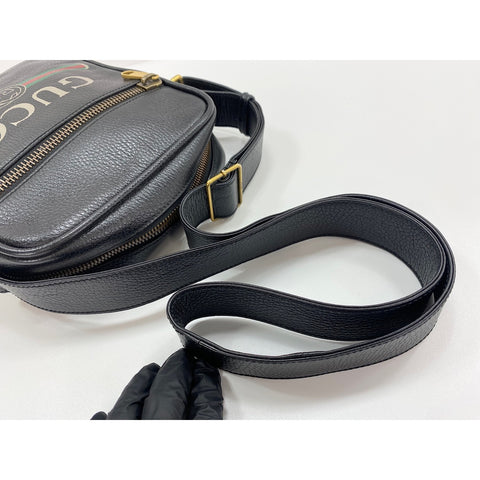 GUCCI Shoulder Bag black WS31740