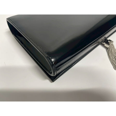 YVES SAINT LAURENT Kate clutch bag Clutch bag Patent leather black WS31744