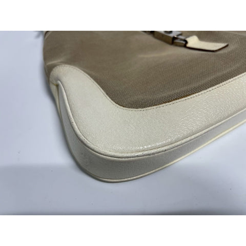 GUCCI Jackie Shoulder Bag beige WS31745