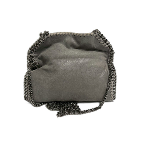 Suede Stella McCartney 2-Way Falabella Handbag gray WS31746
