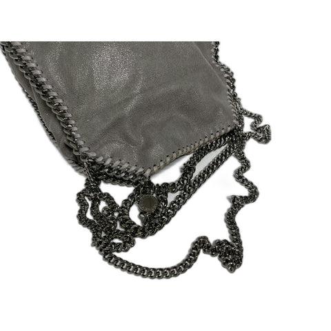 Suede Stella McCartney 2-Way Falabella Handbag gray WS31746