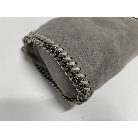 Suede Stella McCartney 2-Way Falabella Handbag gray WS31746