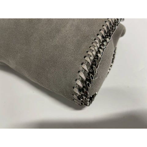 Suede Stella McCartney 2-Way Falabella Handbag gray WS31746