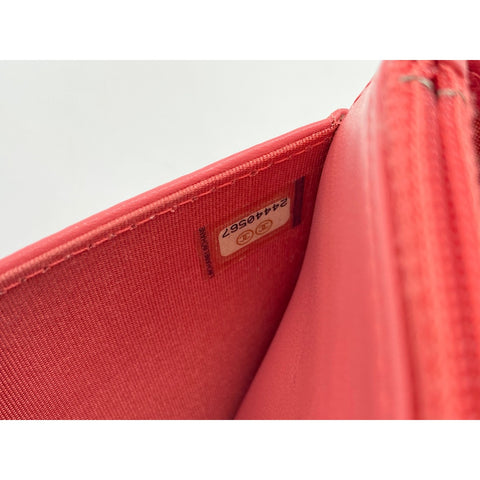CHANEL Boy chanel Shoulder Bag pink WS31753