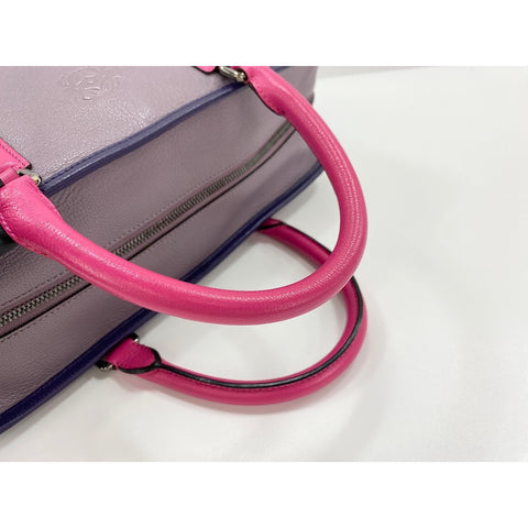 LOEWE Amazona 36 Handbag purple WS31756