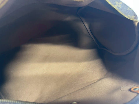 LOUIS VUITTON Speedy Handbag Brown WS31758