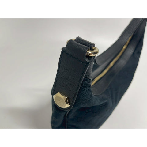 GUCCI one belt 153010 Shoulder Bag black WS31760