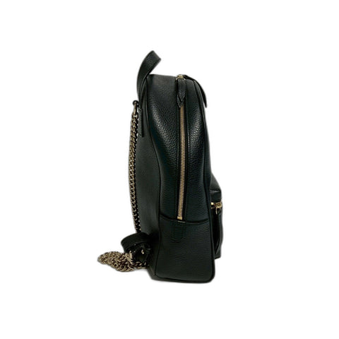 GUCCI Soho Shoulder Bag leather black WS31764