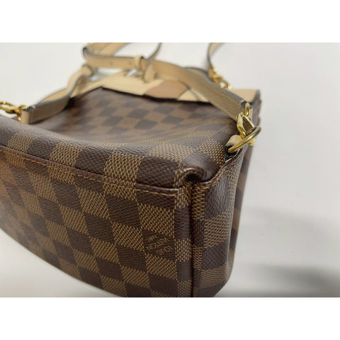 LOUIS VUITTON 2WAY Damier Handbag Brown WS31765