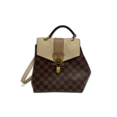 LOUIS VUITTON 2WAY Damier Handbag Brown WS31765