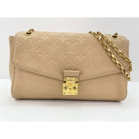 LOUIS VUITTON Saint Germain PM Shoulder Bag beige WS31768