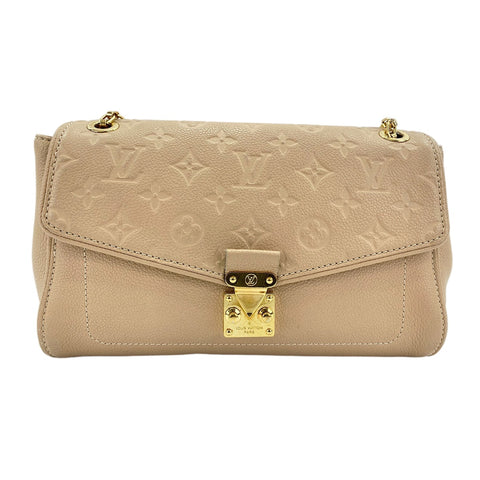 LOUIS VUITTON Saint Germain PM Shoulder Bag beige WS31768